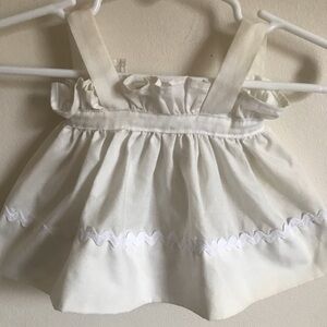 Rare Vintage 1960’s Pinafore Apron Dress